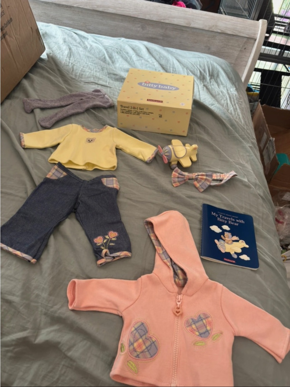 Bitty baby American girl travel 2 in 1 set partial set